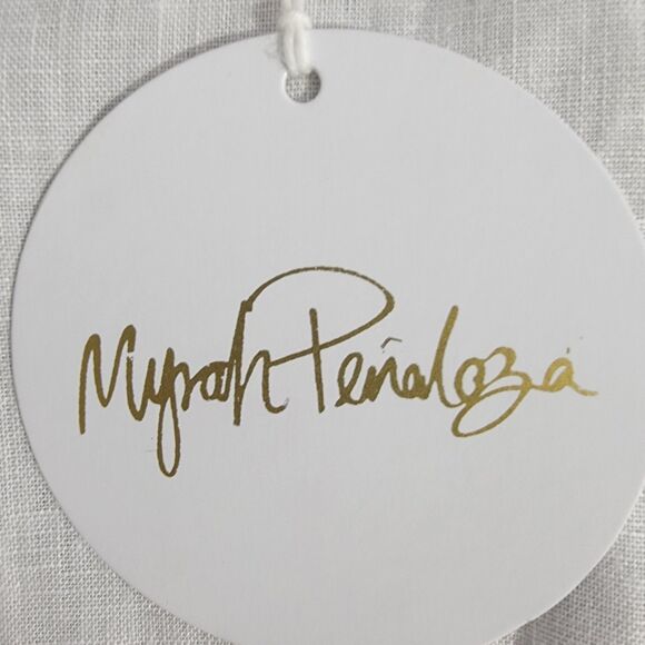 White Resort Midi Dress with V-Neck and Dolman Sleeves - Picture 7 of 13